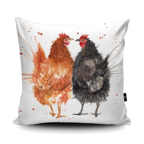 Splatter Hens  Giant Floor Cushion and Scatter Cushions