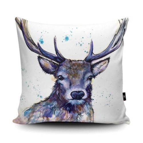 Splatter Hart Deer Giant Floor Cushion and Scatter Cushions