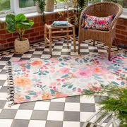 Wylder Posies 120x180cm Rug Multicolour and matching cushions available separately