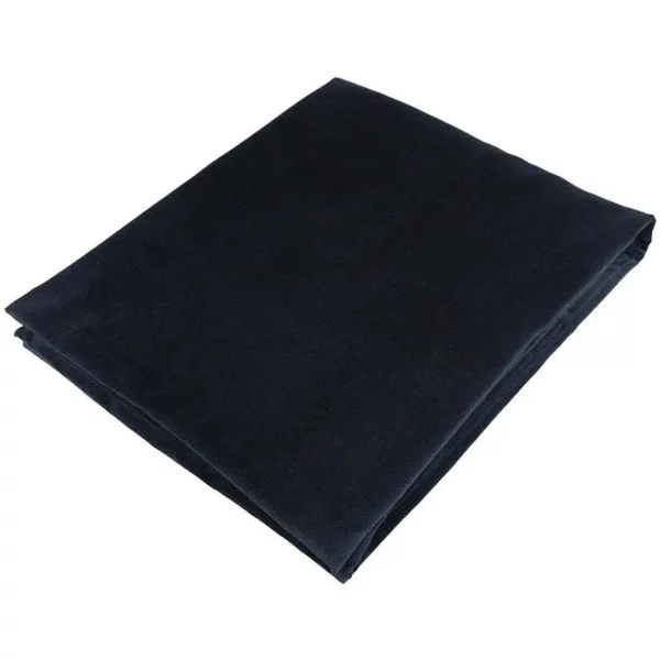 Luxury Matt Black Velvet Throws, Bedspreads, Runners in sizes to suit all sofas, cha and beds